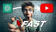 Make YouTube Thumbnails in 5 Minutes or Less with ChatGPT