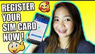HOW TO REGISTER YOUR SIM CARD 2023! (MANDATORY SIM CARD REGISTRATION) 🔥