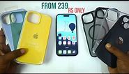 Apple Iphone 15 back cover from 239 rs |Best quality affordable back cases for Iphone 15 under 500