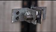 Make a sliding gate lock ideas,