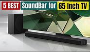 Best SoundBars for 65 Inch TV of 2024 [Updated]