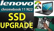 How to Upgrade Storage to SSD/HDD for Lenovo Chromebook 11 N22 ⁉️