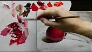 Beginners Acrylic Still Life Painting Techniques demo - Part 3