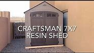 Craftsman Resin Shed Review - Is it worth it?