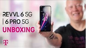 REVVL 6 5G and REVVL 6 Pro 5G Smartphone Unboxing and Specs | T-Mobile