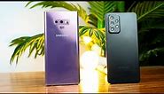 Samsung Galaxy Note 9 VS Galaxy A52 Camera Comparison Test