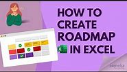 How to Create a Roadmap in Excel? | FREE Download