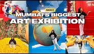 Don't Miss this Largest Art Exhibition at BKC | Full Tour of Art Exhibition NMACC | Blissbowl Vlogs