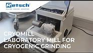 CryoMill - Laboratory mill for cryogenic grinding #RETSCH #cryomill #laboratoryinsctuments