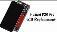 Huawei P20 Pro LCD Replacement (Without Frame Low Cost Original LCD)