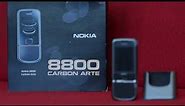 Nokia 8800 carbon arte unboxing