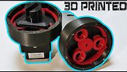 3D Printed Planetary Gearbox - Building & Testing & Designing (Fusion 360 Tutorial)