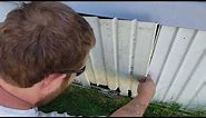 How to install mobile home skirting