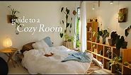 How to make a Room Feel Cozy | plants, lighting, textiles