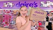 CLAIRE'S HAUL!! I GOT A TON OF NEW EARRINGS!