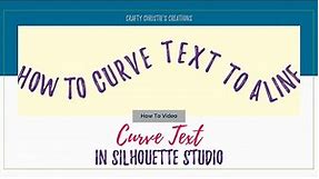 How to make wavy text in Silhouette Studio