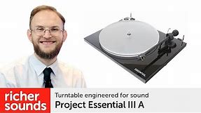 Essential III A - turntable | Richer Sounds
