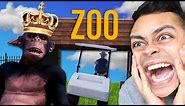 MONKEY TAKES OVER ZOO (Zookeeper Simulator)