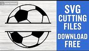 Soccer Ball Svg Free Cut File for Cricut