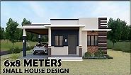 6x8 METERS HOUSE DESIGN (48 Sqm.)