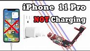 How To Replacement iPhone 11 pro USB / iPhone 11 pro Charging Port Replacement/ NOOR TELECOM.