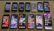 My All Apple iPhone 2G - 14 Pro Max Collection 2023