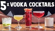 5 x Easy Vodka Cocktails (part 1)