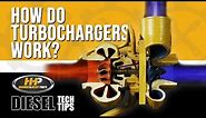 How Do Turbochargers Work? Diesel Engine Turbos Explained.