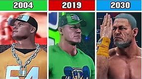The Visual Evolution of John Cena in WWE Games (SVR to WWE 2K19)