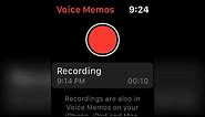 How To Record A Voice Memo On Apple Watch (WatchOS 6)