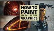 How to Paint Candy Metal Flake Panel Graphics