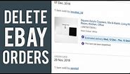 How To Delete eBay Purchase History | Hide Ebay Purchases