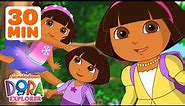 Dora Costume & Dress Up Marathon! 👑 30 Minute Compilation | Dora the Explorer