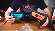 Fastsnail JoyCon Grips for Nintendo Switch UNBOXING and REVIEW