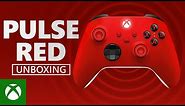 Unboxing Xbox Pulse Red Wireless Controller – Xbox Series X|S