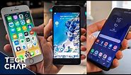 Google Pixel 2 vs Galaxy S8 vs iPhone 8 - Best Phone? | The Tech Chap
