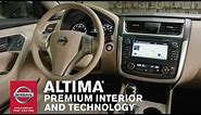 2016 Nissan Altima - Premium Interior and Technology