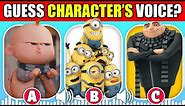 Guess The Voice! | Despicable Me 4 | Gru, KEVIN, Stuart, BOB Minions & VECTOR