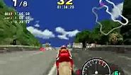 Model 2 Emulator Manx TT Superbike Gameplay Sheep Mode (Laxey Coast)
