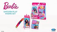 Barbie Unicorn Play Phone Set