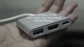 How to Connect Xiaomi Redmi Phones from USB Type C to HDMI using DisplayPort