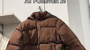 Must have winter puffer jackets❄️🤎 STORE LOCATION📍: Shops at Montebello (Los Angeles, CA) #trendingpufferjackets #f21finds #forever21