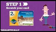 Cheap International Prepaid calling cards how to use video