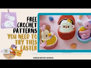 Free Crochet Patterns You Need To Try This Easter 🐣🐰