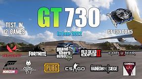 GT 730 : Test in 12 Games in 2023 - Nvidia GT 730 DDR5 Gaming