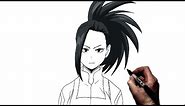How To Draw Momo | Step By Step | My Hero Academia