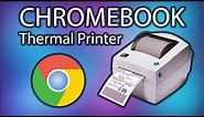 How to Setup and Install Google Chromebook with Zebra LP2844 Thermal 4x6 Shipping Label Printer