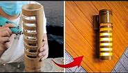 Modern Lighting Ideas from Bamboo | Make a Beautiful Lamp From Dried Bamboo | Wall Lights Design