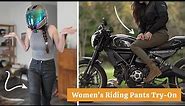 Women's Motorcycle Riding Gear | Pando Moto, Oxford, Black Arrow, Lazyrolling