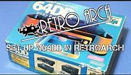 Play N64DD Games in Retroarch - Nintendo 64DD tutorial Retro Arch - MoonwalkF Tutorial